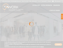 Tablet Screenshot of forwork.fr